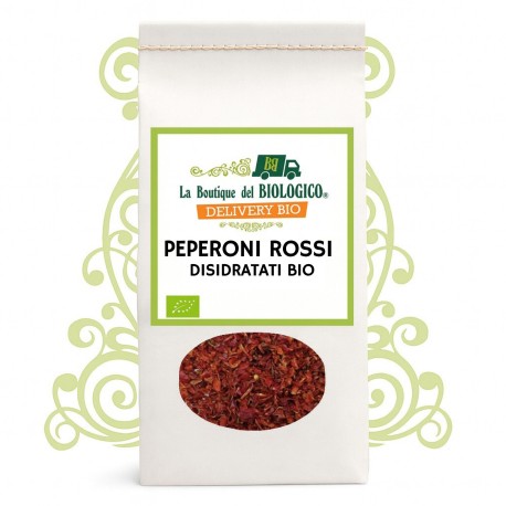 Peperoni rossi disidratati bio 100 g