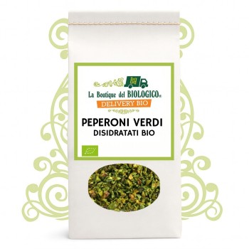 Peperoni verdi disidratati bio 100 g