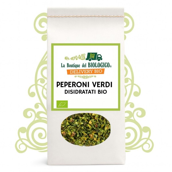 Peperoni verdi disidratati bio 100 g
