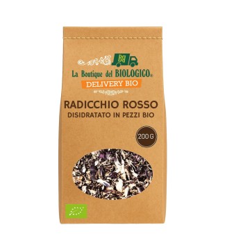 Radicchio rosso disidratato in pezzi bio 200 g