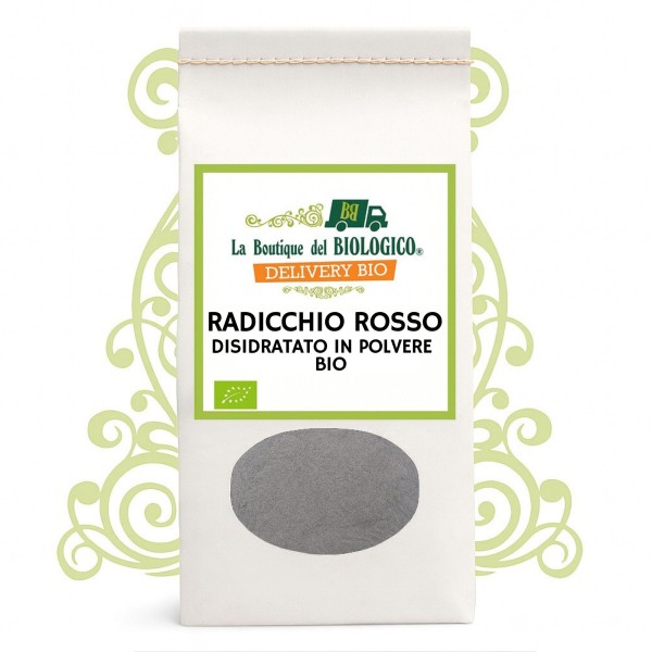 Radicchio rosso disidratato in polvere bio 50 g