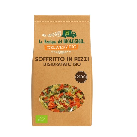 Soffritto disidratato in pezzi bio 250 g