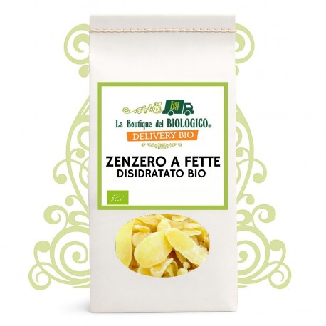 Zenzero disidratato a fette bio 25 g