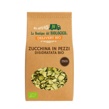 Zucchina disidratata in pezzi bio 250 g