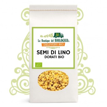 Semi di lino dorati bio 250 g