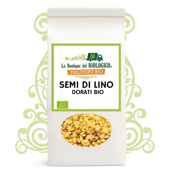 Semi di lino dorati bio 250 g