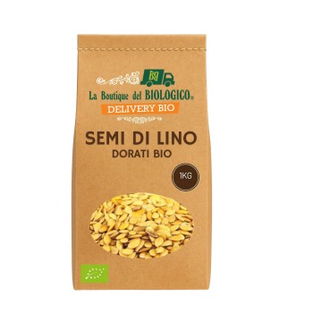 Semi di lino dorati bio 1 kg