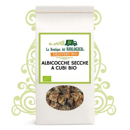 Albicocche secche a cubi bio 250 g
