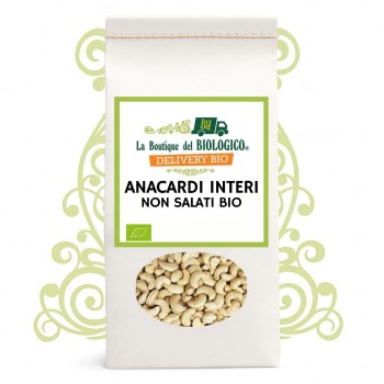 Anacardi interi non salati bio 500 g