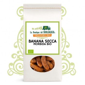 Banana secca morbida bio 150 g
