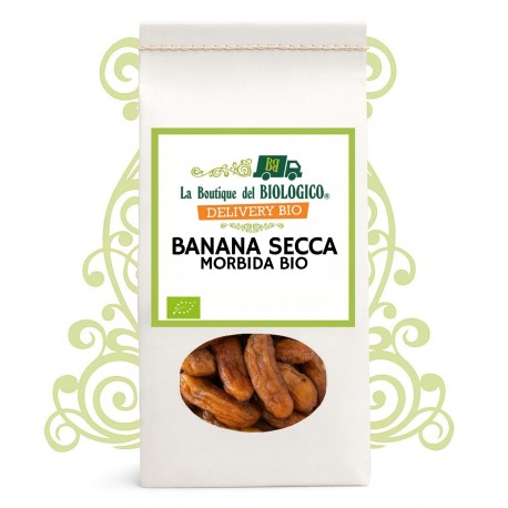 Banana secca morbida bio 150 g