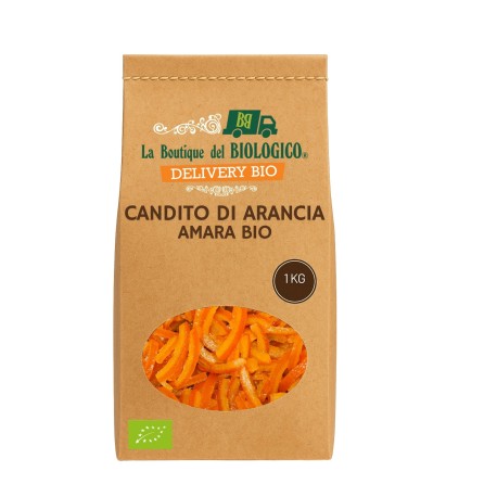 Candito di arancia amara bio 1 kg