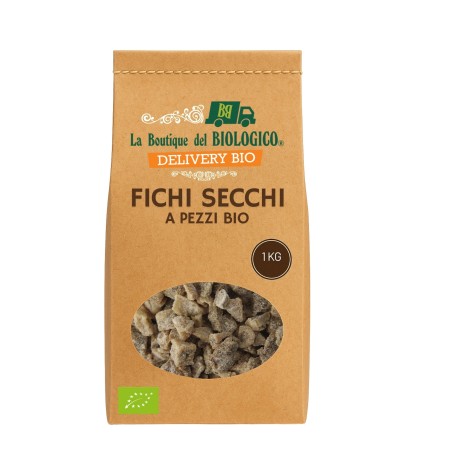 Fichi secchi a pezzi bio 1 KG