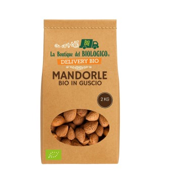 Mandorle in guscio bio 2 kg