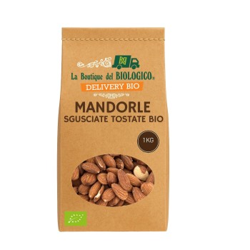 Mandorle sgusciate tostate bio 1 kg