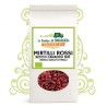 Mirtilli rossi secchi canadesi bio (senza succo di mela) 100 g