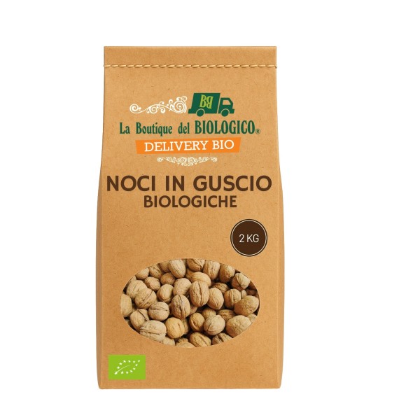 Noci in guscio bio 2 kg