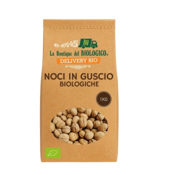 Noci in guscio bio Italia 1 kg