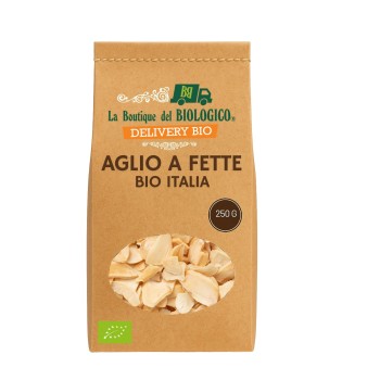 Aglio a fette bio Italia 250 g
