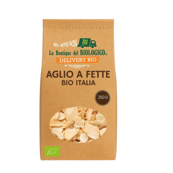 Aglio a fette bio Italia 250 g