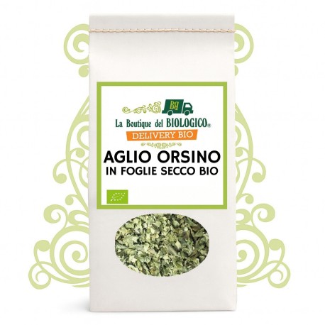 Aglio orsino in foglie secco bio 50 g