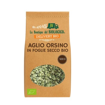 Aglio orsino in foglie secco bio 500 g