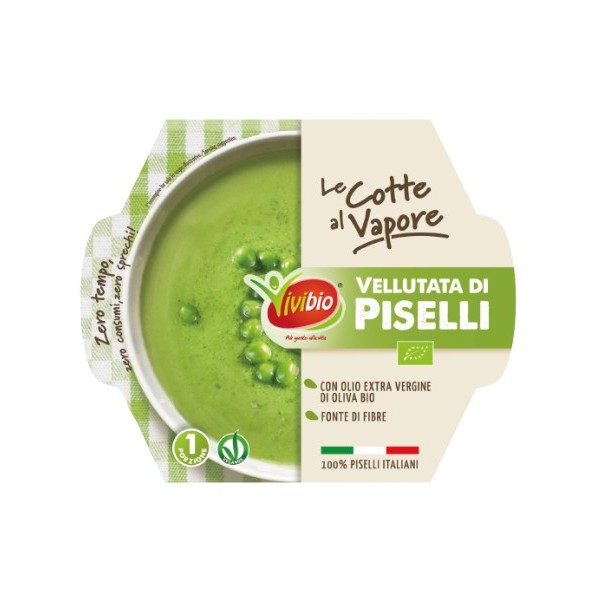 Vellutata di piselli bio 270 g Vivibio