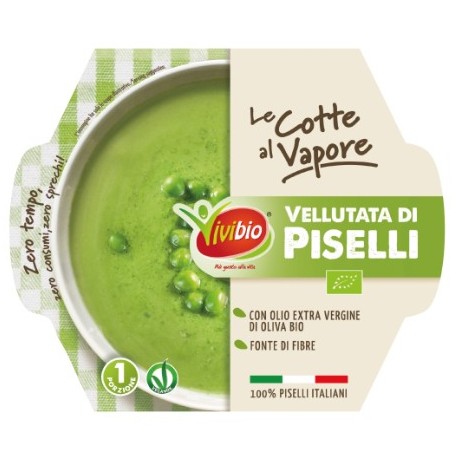 Vellutata di piselli bio 270 g Vivibio