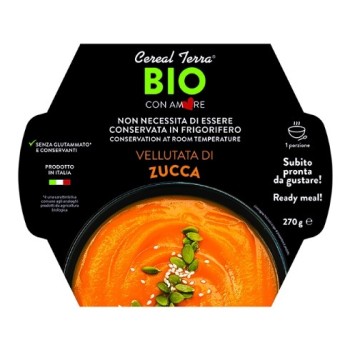 Vellutata di zucca bio 270 g Cereal Terra