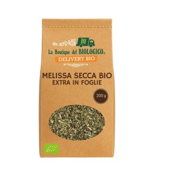 Melissa secca extra bio in foglie 200 g