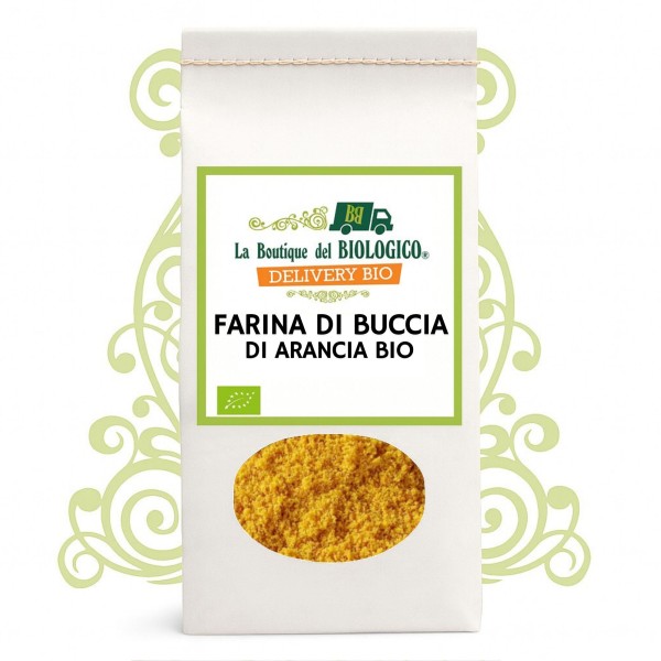Farina di buccia di arancia bio 150 g