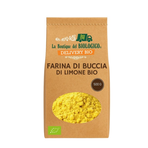 Farina di buccia di limone bio 500 g