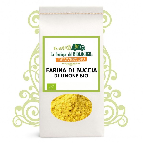 Farina di buccia di limone bio 150 g