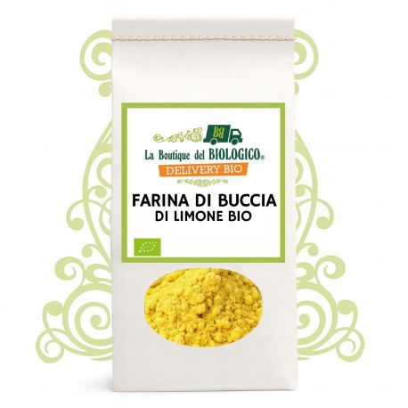 Farina di buccia di limone bio 150 g