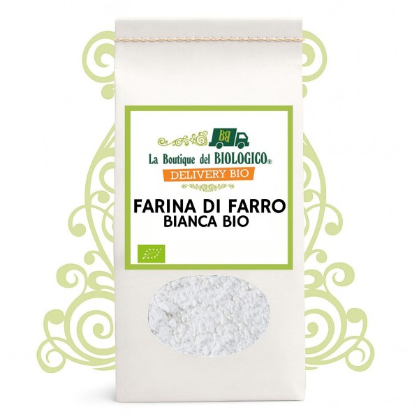 Farina di farro bianca bio 500 g