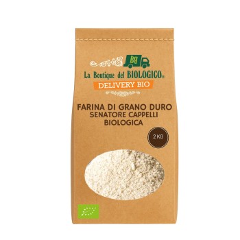 Farina di grano duro Senatore Cappelli bio 2 Kg