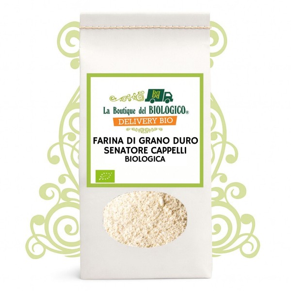 Farina di grano duro Senatore Cappelli bio 500 g