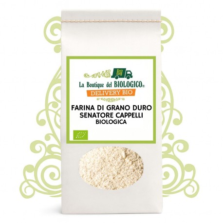 Farina di grano duro Senatore Cappelli bio 500 g