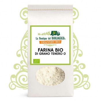 Farina di grano tenero 0 bio 500 g