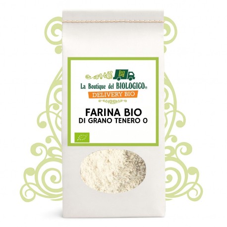Farina di grano tenero 0 bio 500 g