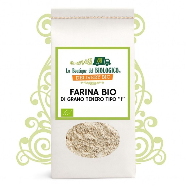 Farina di grano tenero bio tipo "1"  500 g