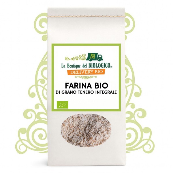Farina di grano tenero integrale bio 500 g