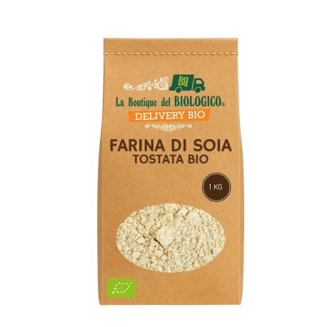 Farina di Soia Tostata bio 1 kg