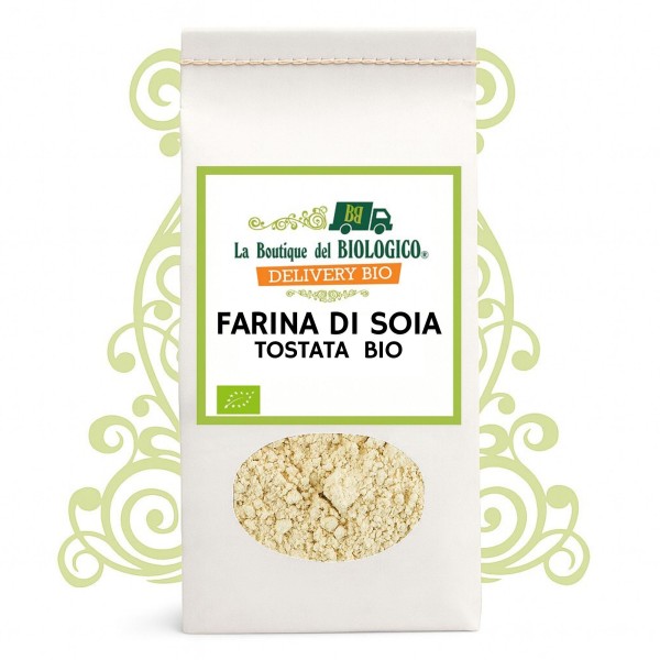 Farina di Soia Tostata Bio 200 g