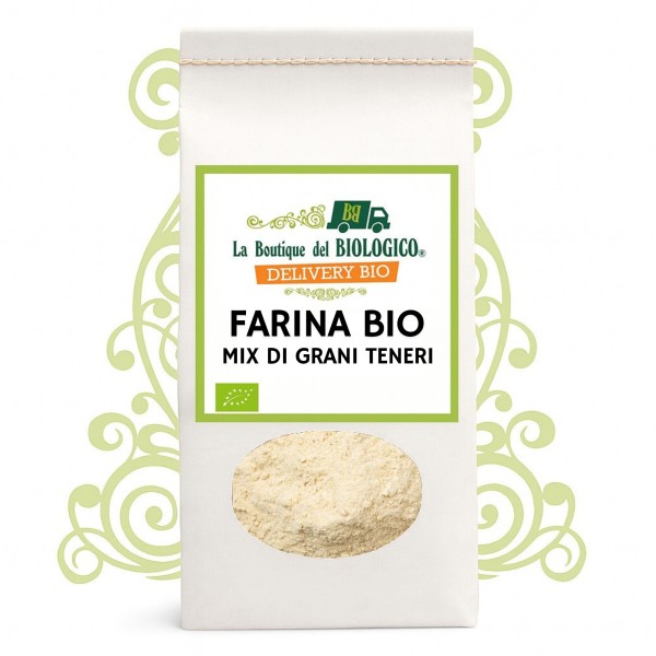 Farina mix di grani teneri bio 500 g
