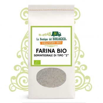 Farina semintegrale tipo 2 bio  500 g
