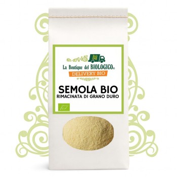 Semola rimacinata di grano duro bio 500 g