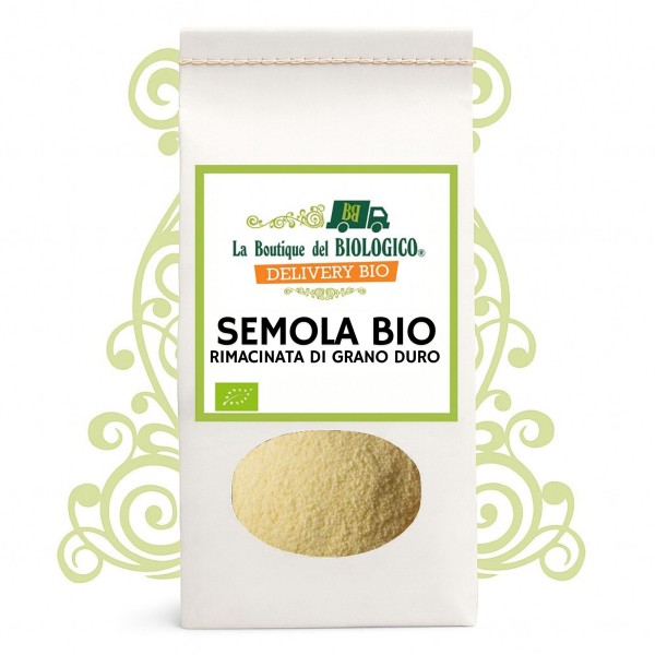 Semola rimacinata di grano duro bio 500 g