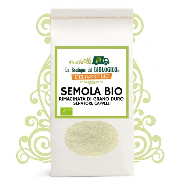 Semola rimacinata Senatore Cappelli bio 500 g