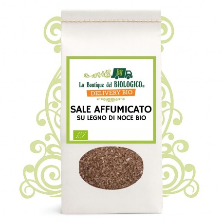 Sale affumicato su legno di noce bio 200 g